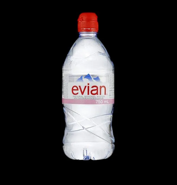 Evian Water Sport Cap 750Ml