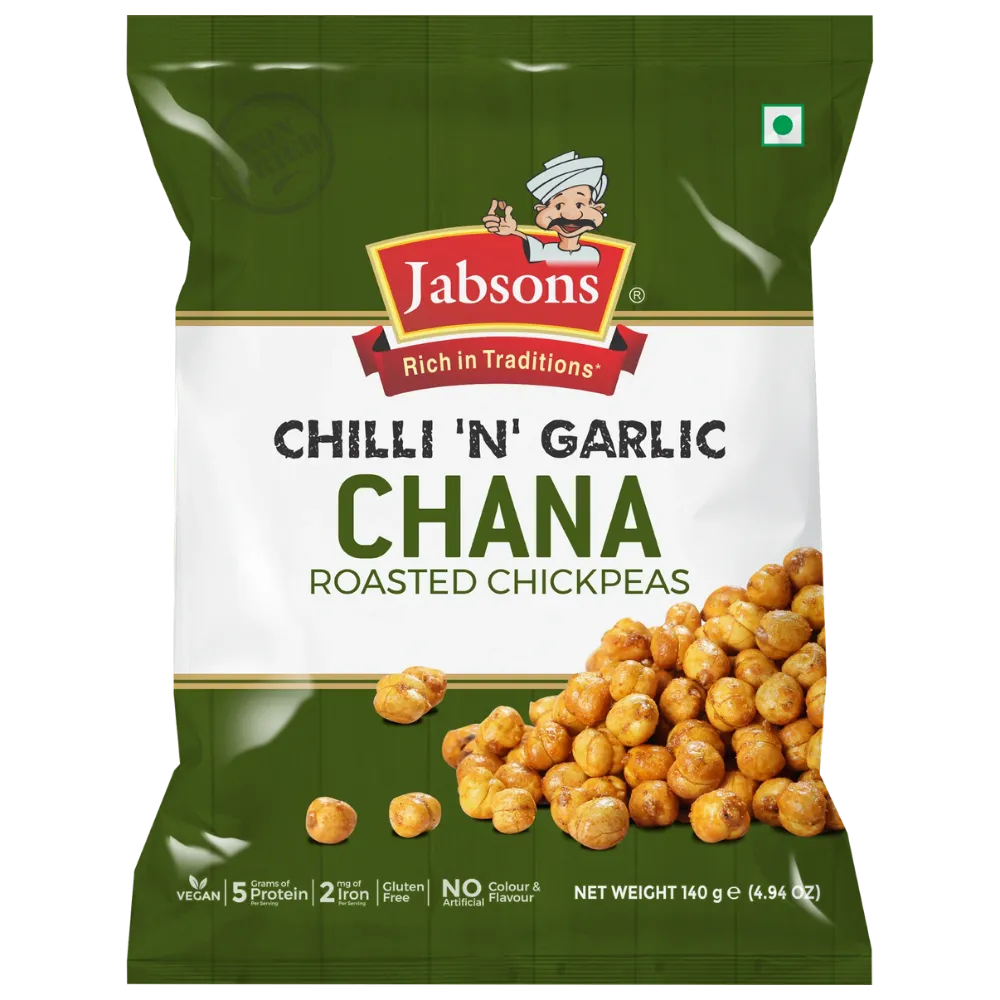 JABSON CHILI GARLIC CHANA 140 GM