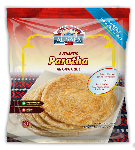 AL SAFA FAMILY PARATHA 30 PCS X 4 PACK