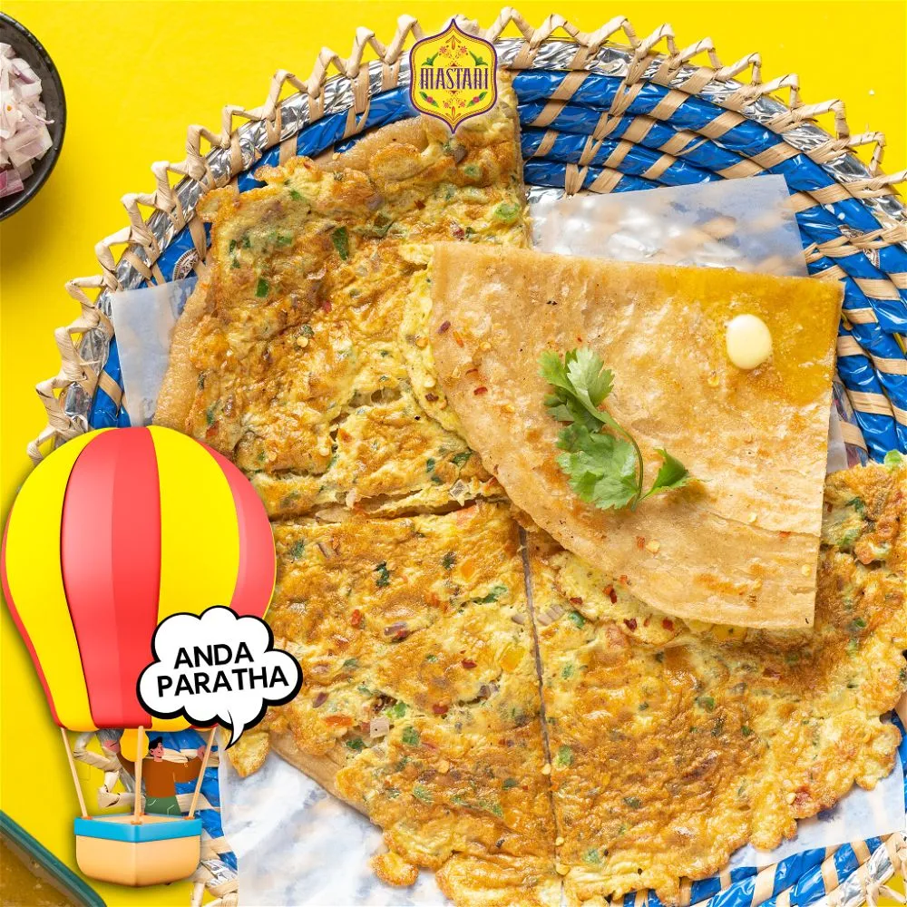 Omelette Paratha