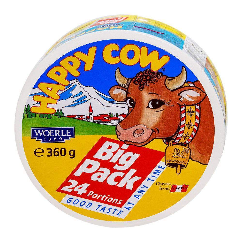 Happy Cow  Portion Cheese 360Gm