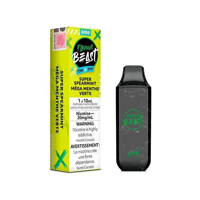 FLAVOUR BEAST 4000 SUPER SPEARMINT