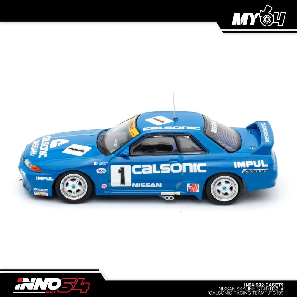 INNO64 | NISSAN SKYLINE GT-R R32 CALSONIC 1991 JTCC