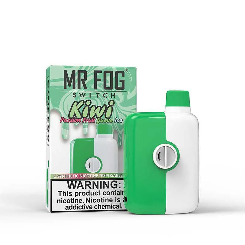 MR FOG 5500 KIWI PASSION FRUIT GUAVA ICE