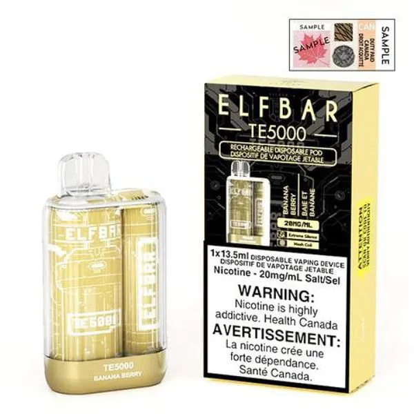 ELFBAR 5000 BANANA BERRY