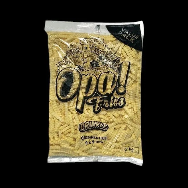 Opa Fries Crinkle 2KG