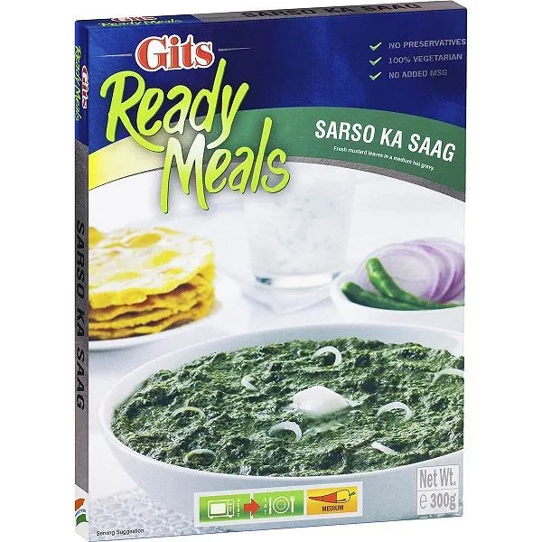 Gits H&E Sarsoka Saag 300g