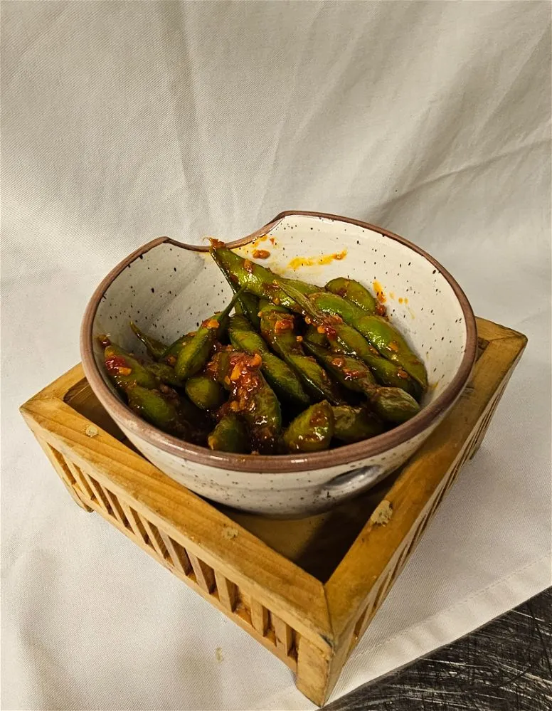 EDAMAME CHILLI GARLIC