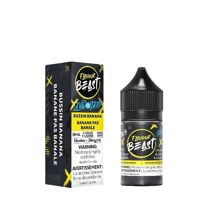 FLAVOUR BEAST E-LIQUID BUSSIN BANANA