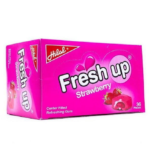 Hilal Fresh Up Strawberry 48pcs