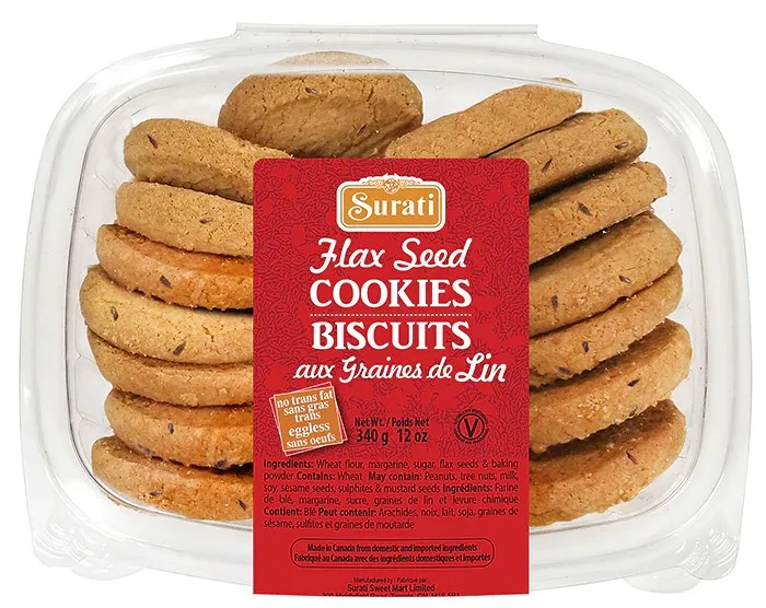 SURATI FLAX SEED COOKIES 340G