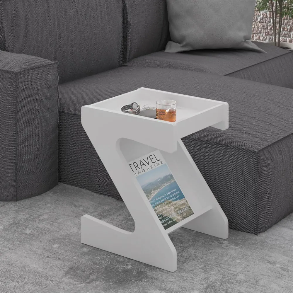 Z Side Table White