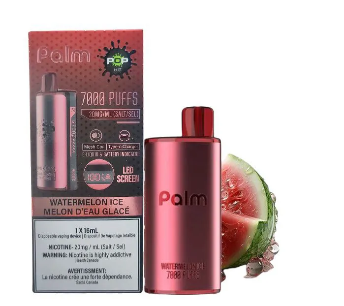 POP HIT PALM 7000 WATERMELON ICE