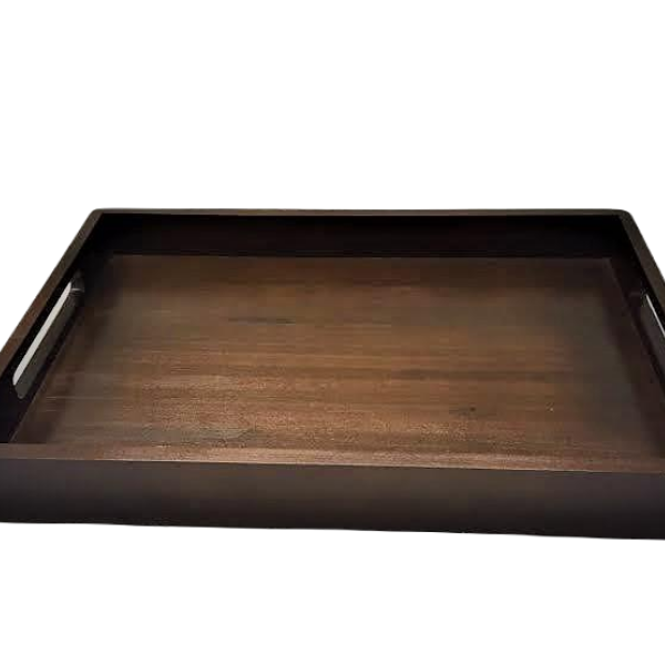 Wooden Serving Breakfast Tray Large - Mango Wood