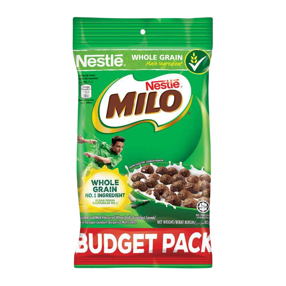 Nestle Cereal Milo Chocolate Balls 80 Gm Pouch