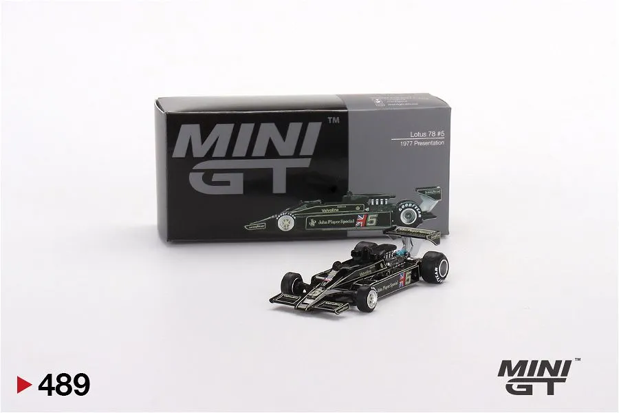 MINI GT | LOTUS 78 #5 1977 | PRESENTATION CAR