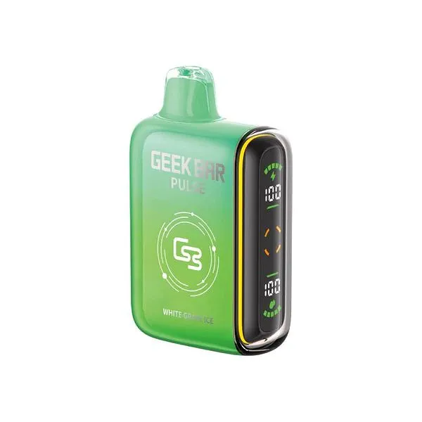 GEEK BAR PULSE 9000 WHITE GRAPE ICE