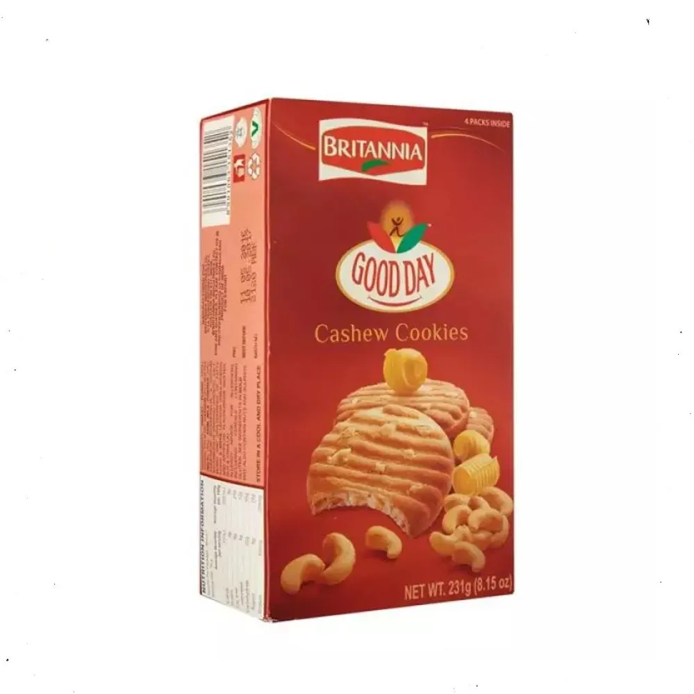 BRITANNIA GOOD DAY CASHEW COOKIE 231GM