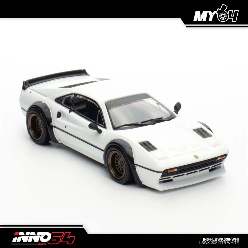 INNO64 | FERRARI 308 GTB LBWK | WHITE