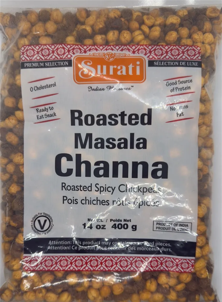 SURATI ROASTED MASALA CHANA 400GM