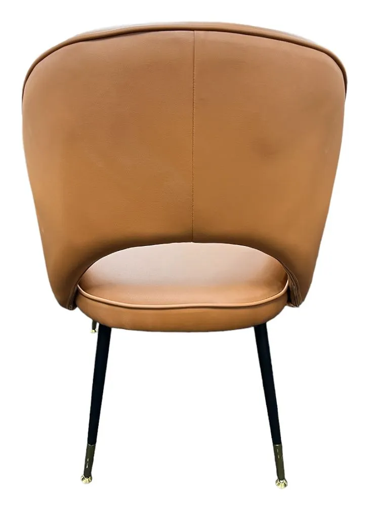 Loburn PU Tan Chair