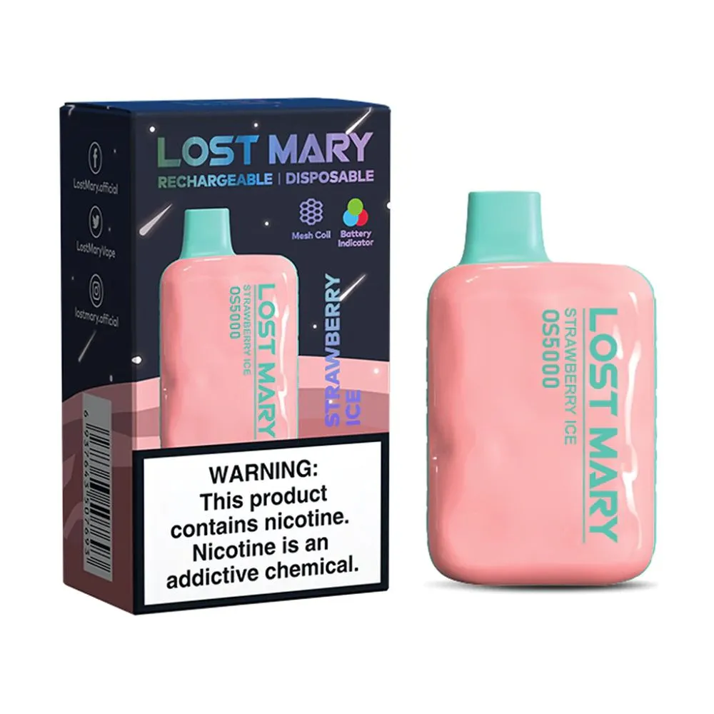 LOST MARY 5000 STRAWBERRY ICE