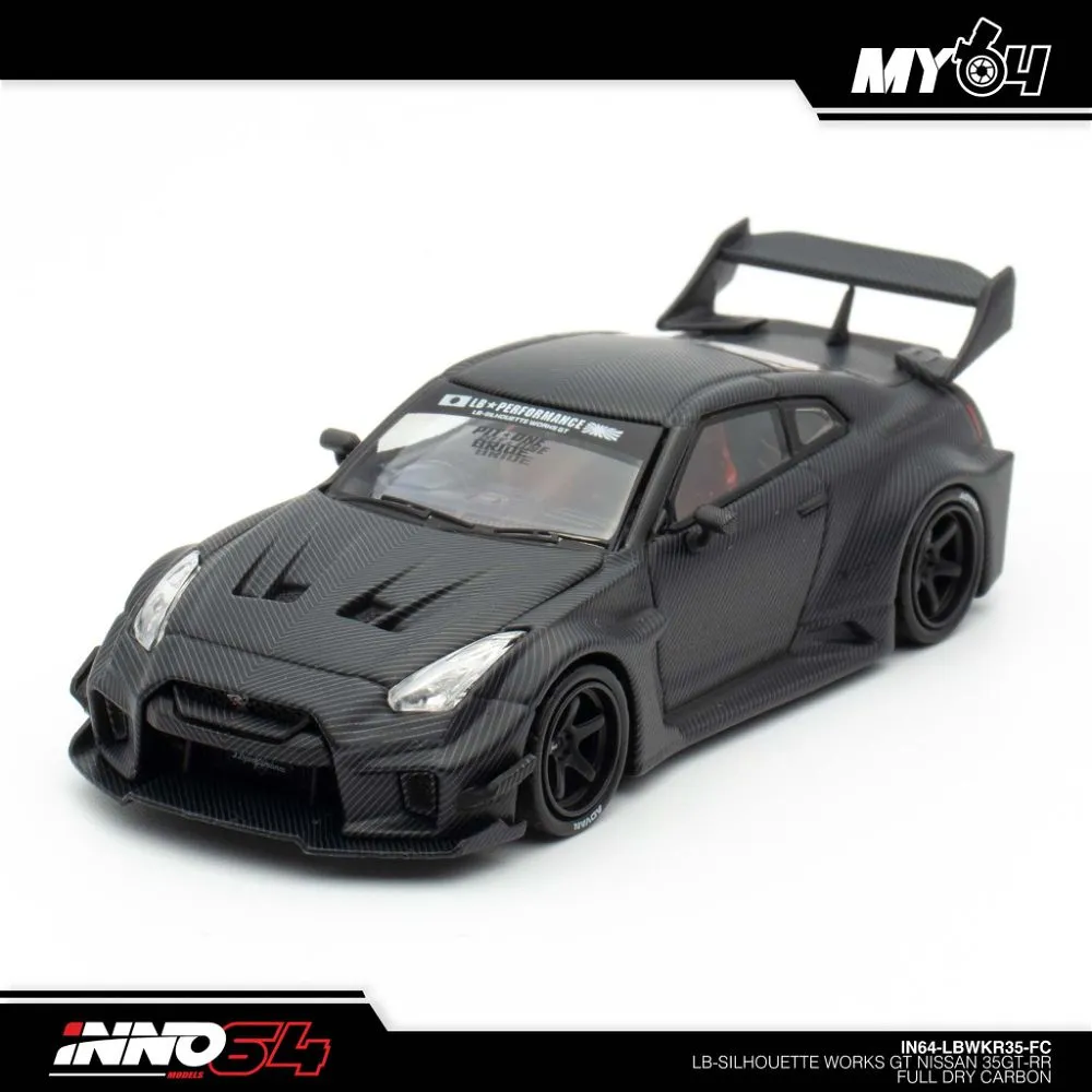 INNO64 | NISSAN GT-R R35 LB-SILHOUETTE WORKS 35GT-RR | FULL DRY CARBON