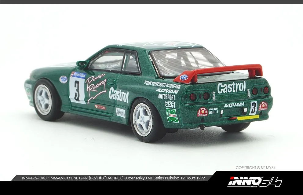 INNO64 | NISSAN SKYLINE GT-R R32 | #3 CASTROL