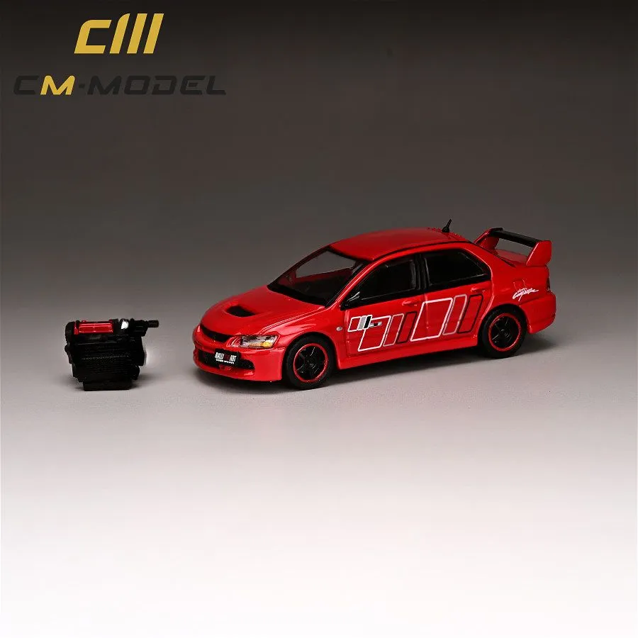 CM MODEL | MITSUBISHI LANCER EVOLUTION IX | RALLIART RED