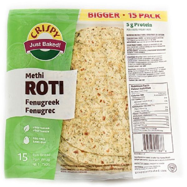 Crispy Methi Roti (15 Pack)