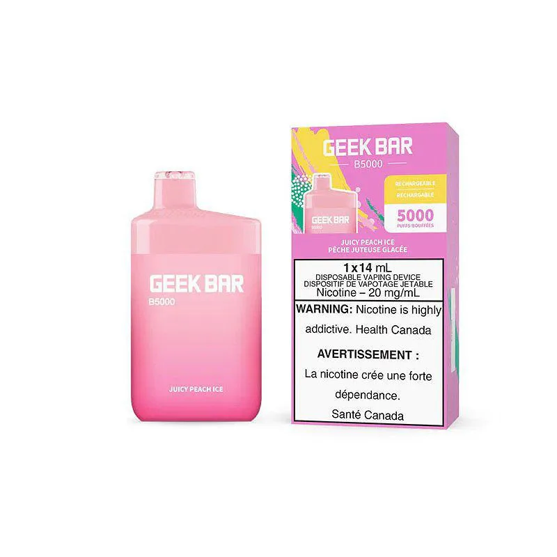 GEEK BAR 5000 JUICY PEACH ICE