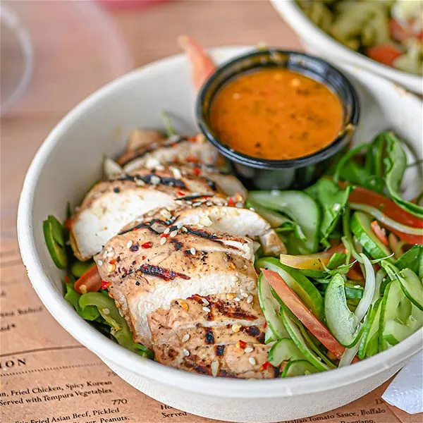 Spicy Thai Grilled Chicken Salad