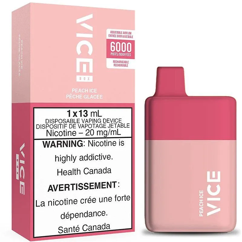 VICE BOX 6000 PEACH ICE