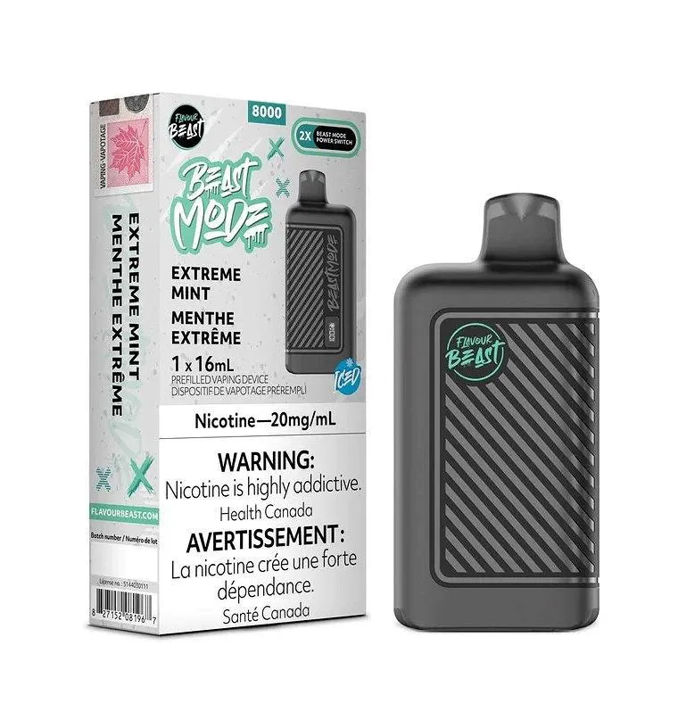 FLAVOUR BEAST 8000 EXTREME MINT ICED