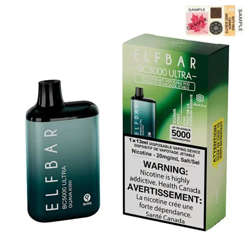 ELFBAR 5000 GUAVA KIWI