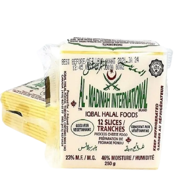 Al Madinah Slice Cheese Yellow 250g