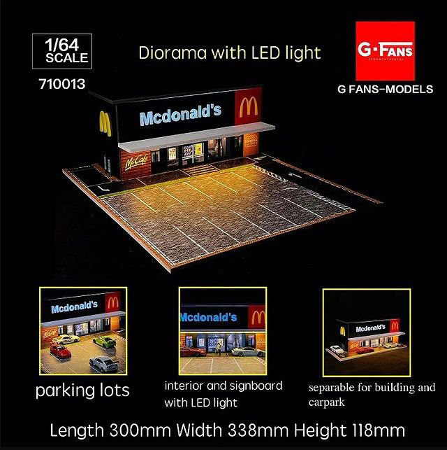 G-FANS McDONALD's DIORAMA