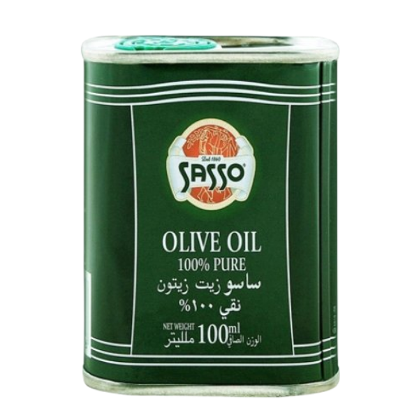 Sasso Oil Olive Tin 100 Ml