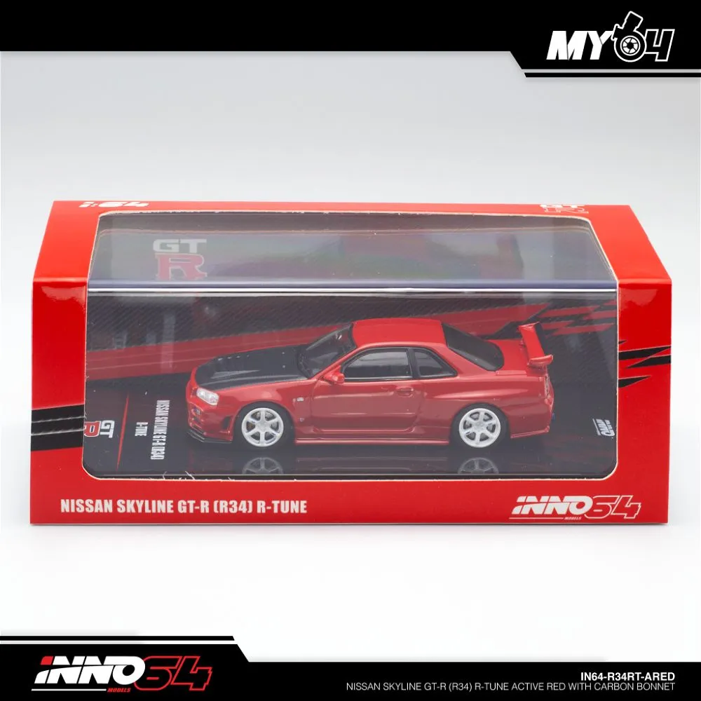 INNO64 | NISSAN SKYLINE GT-R R34 R-TUNE | RED