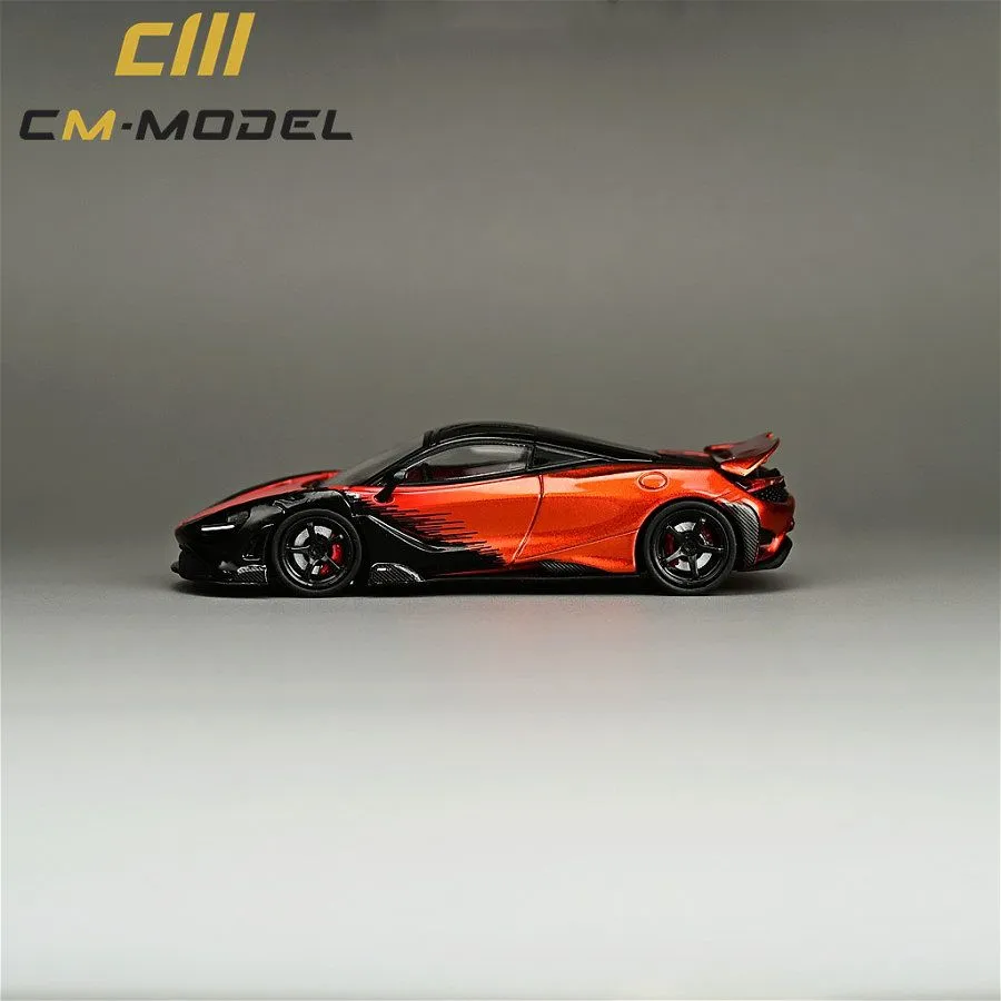 CM MODEL | McLAREN 765LT | ORANGE/BLACK