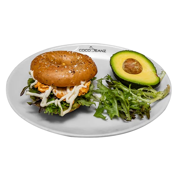 Chicken Avocado Bagel