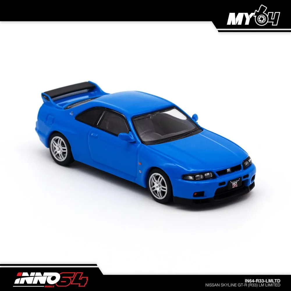 INNO64 | NISSAN SKYLINE GT-R R33 LM LIMITED | BLUE