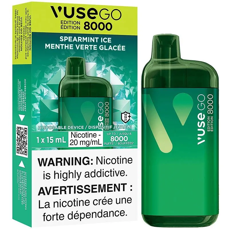 VUSE GO 8000 SPEARMINT ICE