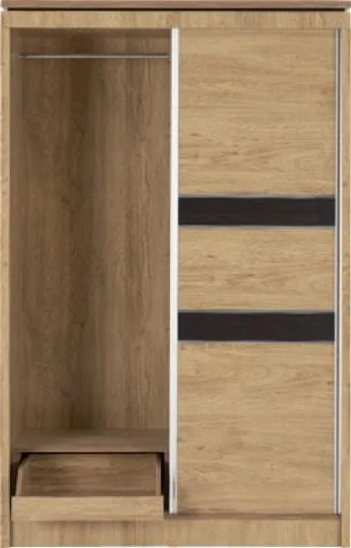 Worden Oak Sliding Wardrobe