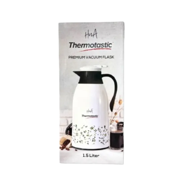 Vacuum Flask Black Thermotastic (1.5L x 3)