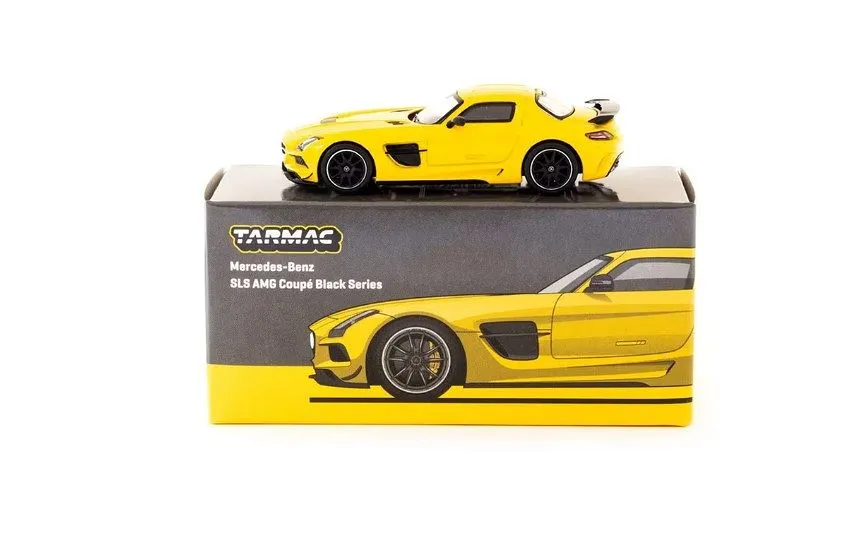 TARMAC WORKS | MERCEDES BENZ SLS AMG COUPE BLACK SERIES | YELLOW