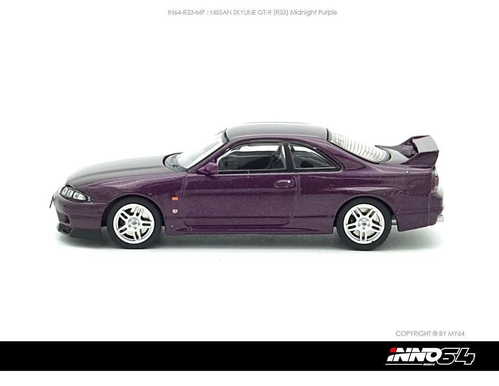 INNO64 | NISSAN SKYLINE GT-R R33 | MIDNIGHT PURPLE