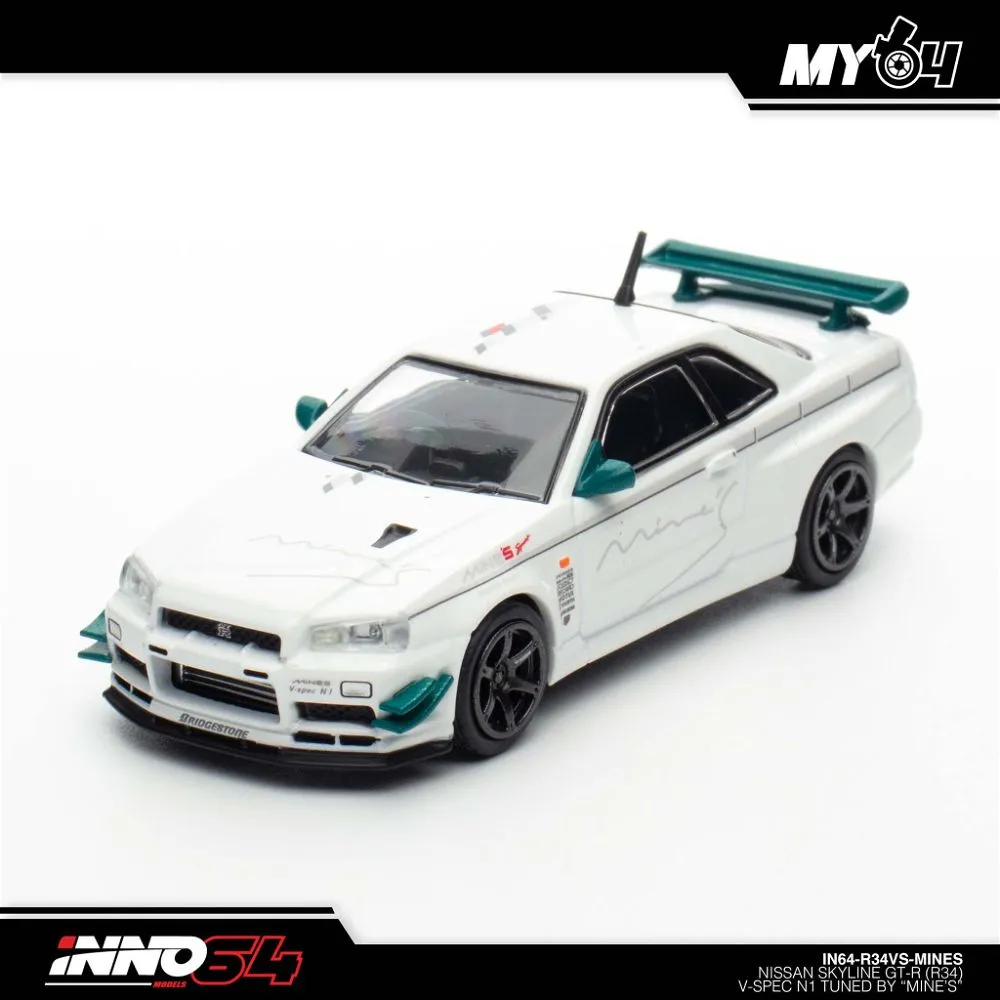 INNO64 | NISSAN SKYLINE GT-R R34 | V-SPEC N1 TUNED BY MINE'S