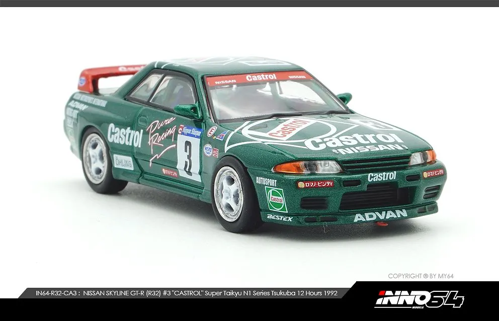 INNO64 | NISSAN SKYLINE GT-R R32 | #3 CASTROL