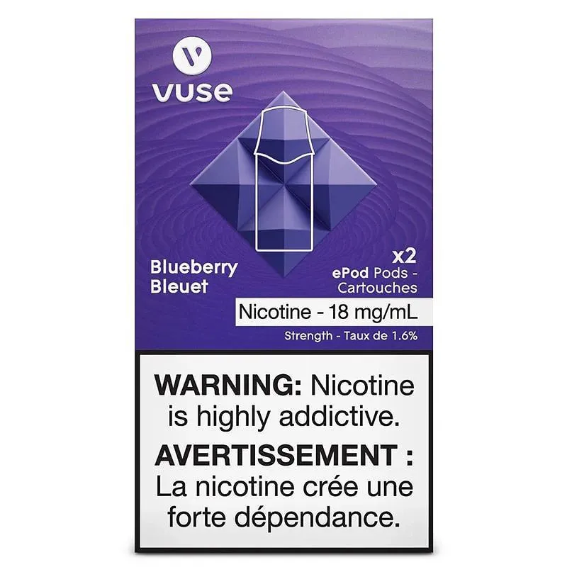 VUSE POD BLUEBERRY BLEUET